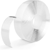 Nano-Doppelseitiges Klebeband, 1 mm dick, 20 mm breit, 1 m lang, 1 Stück mit durchsichtigem, magischem Klebstoff zum Aufkleben von Objekten Nano-Doppelseitiges Klebeband, 1 mm dick, 20 mm breit, 1 m lang, 1 Stück mit durchsichtigem, magischem Klebstoff zum Aufkleben von Objekten von SERBIA