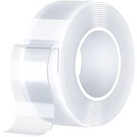 Nano-Doppelseitiges Klebeband, 2 mm dick, 30 mm breit x 1 m lang, 1 Stück mit durchsichtigem, magischem Klebstoff zum Aufkleben von Objekten Nano-Doppelseitiges Klebeband, 2 mm dick, 30 mm breit x 1 m lang, 1 Stück mit durchsichtigem, magischem Klebstoff zum Aufkleben von Objekten von SERBIA