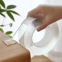 Nano Magic Tape, doppelseitiges Klebeband, transparentes und wiederverwendbares wasserdichtes Klebeband, transparente Dicke 1 mm, Breite 10 mm 1 Meter von SERBIA