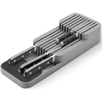 Organizer, Küchenmesser-Organizer in der Schublade für 9 Messer, kompakter, langlebiger, platzsparender, waschbarer Schubladen-Messerhalter zur von SERBIA
