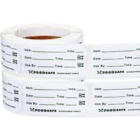 Rollen mit je 300 Packungen selbstklebende Lebensmitteletiketten, Kühlschranketiketten, Datumsetiketten, auflösbare Lebensmitteletiketten für die Rollen mit je 300 Packungen selbstklebende Lebensmitteletiketten, Kühlschranketiketten, Datumsetiketten, auflösbare Lebensmitteletiketten für die von SERBIA