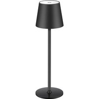 Schwarze kabellose Schreibtischlampe 10 x 10 x 38 cm, 1 LED, wiederaufladbar, Touch, ideal für Restaurants, Schlafzimmer und Bars. Schwarze kabellose Schreibtischlampe 10 x 10 x 38 cm, 1 LED, wiederaufladbar, Touch, ideal für Restaurants, Schlafzimmer und Bars. von SERBIA