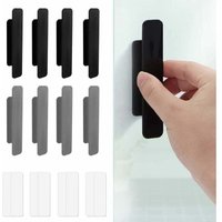 Selbstklebender Griff 8 Stück Schiebetürgriff Klebegriff Schiebetürgriff Klebetür Fenstergriff für Türen und Fenster Schränke Schubladen Badezimmer, Selbstklebender Griff 8 Stück Schiebetürgriff Klebegriff Schiebetürgriff Klebetür Fenstergriff für Türen und Fenster Schränke Schubladen Badezimmer, von SERBIA
