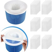 Serbia - shining house 30 Stück Pool-Skimmer-Socken, perfekte Filterschoner, Pool-Skimmer-Socken für Filter-Skimmer-Korb, ultrafeine von SERBIA
