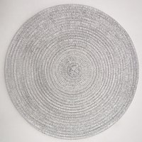 Silbernes, rundes Tischset, 30 x 30 cm, 1 Stück, glitzerndes Tischset, geeignet für Weihnachts-, Familien-, Party-, Hochzeits- und Silbernes, rundes Tischset, 30 x 30 cm, 1 Stück, glitzerndes Tischset, geeignet für Weihnachts-, Familien-, Party-, Hochzeits- und von SERBIA