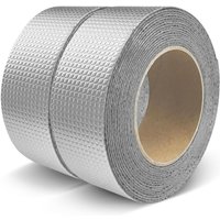 Stück Butylband, wasserdichtes Dachband: Butyl-Dichtungsband aus Aluminiumfolie, 50 mm x 5 m, wasserdichtes Band für den Außenbereich Stück Butylband, wasserdichtes Dachband: Butyl-Dichtungsband aus Aluminiumfolie, 50 mm x 5 m, wasserdichtes Band für den Außenbereich von SERBIA