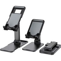 Telefonständer, faltbarer Telefon-Tablet-Halter für den Schreibtisch, universeller hebbarer Desktop-Handyständer mit einstellbarer Höhe und Winkel von SERBIA
