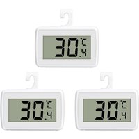 Thermometer, digitales Kühlschrank-Gefrierschrank-Thermometer mit LCD-Display, Ablesungs-Aufstellungsmodi: Hängend, Stehend – 3 Stück Thermometer, digitales Kühlschrank-Gefrierschrank-Thermometer mit LCD-Display, Ablesungs-Aufstellungsmodi: Hängend, Stehend – 3 Stück von SERBIA