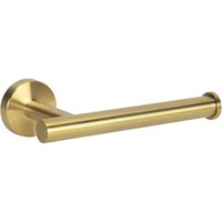 Toilettenpapierhalter für das Badezimmer, hochwertiger Edelstahl SUS304, Wandmontage (1 Packung, gebürstetes Gold) von SERBIA