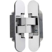 Bisagra invisible para puertas, Juego de 2 bisagras invisibles para puertas pesadas, carga 40 kg, apertura 180º, zamak von SERBIA