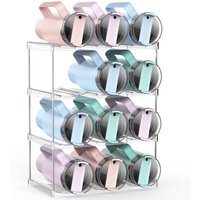 Weißer Wasserflaschenträger 34,29 x 19,81 x 44,7 cm 1 3-Link 4-Layer Kunststoff-Aufbewahrungsbox Stapelbarer Wasserflaschenträger Weißer Wasserflaschenträger 34,29 x 19,81 x 44,7 cm 1 3-Link 4-Layer Kunststoff-Aufbewahrungsbox Stapelbarer Wasserflaschenträger von SERBIA