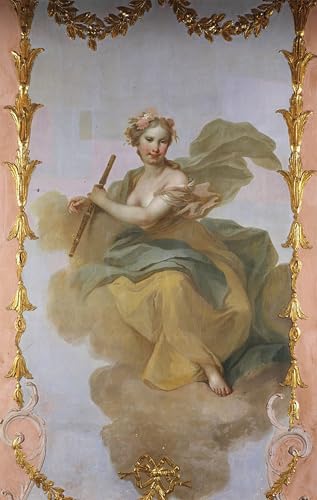 SERENDIPITP Abstrakte Leinwand Kunst Landschaft Wandkunst Dekoratives Wandgemälde Muse Calliope von Stefano Torelli Ölgemälde Kunstdrucke für Heimdekoration 60x90cm von SERENDIPITP
