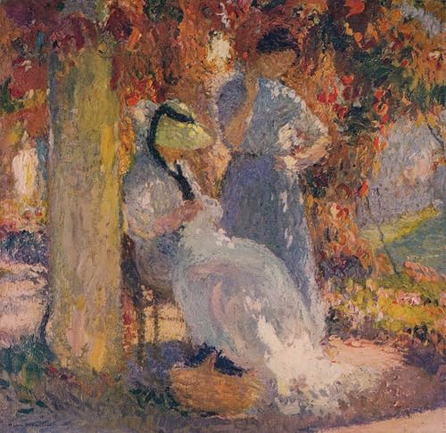 SERENDIPITP Abstrakte Leinwand Kunst Landschaft Wandkunst Dekoratives Wandgemälde Nähszene unter der Pergola bei Marquayrol von Henri Ölgemälde Kunstdrucke für Heimdekoration 60x90cm SERENDIPITP Abstrakte Leinwand Kunst Landschaft Wandkunst Dekoratives Wandgemälde Nähszene unter der Pergola bei Marquayrol von Henri Ölgemälde Kunstdrucke für Heimdekoration 60x90cm von SERENDIPITP