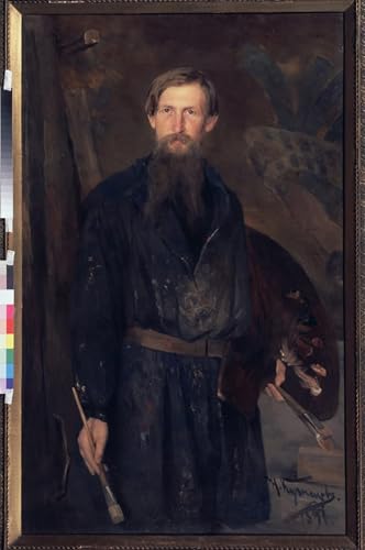 SERENDIPITP Abstrakte Leinwand Kunst Landschaft Wandkunst Dekoratives Wandgemälde Porträt des Malers Viktor Vasnetsov von Mikhailovich Vasnetsov Ölgemälde Kunstdrucke für Heimdekoration 60x90cm SERENDIPITP Abstrakte Leinwand Kunst Landschaft Wandkunst Dekoratives Wandgemälde Porträt des Malers Viktor Vasnetsov von Mikhailovich Vasnetsov Ölgemälde Kunstdrucke für Heimdekoration 60x90cm von SERENDIPITP