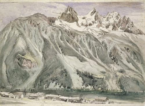 SERENDIPITP Bekannt Leinwand Malerei Poster Bilder Druck Wandgemälde Aiguilles Von Chamonix Von John Ruskin Wandkunst Poster für Wohnzimmer-Dekor 60x90cm SERENDIPITP Bekannt Leinwand Malerei Poster Bilder Druck Wandgemälde Aiguilles Von Chamonix Von John Ruskin Wandkunst Poster für Wohnzimmer-Dekor 60x90cm von SERENDIPITP