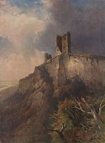SERENDIPITP Bekannt Leinwand Malerei Poster Bilder Druck Wandgemälde Der Drachenfels von Nicolai Astudin Wandkunst Poster für Wohnzimmer-Dekor 60x90cm SERENDIPITP Bekannt Leinwand Malerei Poster Bilder Druck Wandgemälde Der Drachenfels von Nicolai Astudin Wandkunst Poster für Wohnzimmer-Dekor 60x90cm von SERENDIPITP