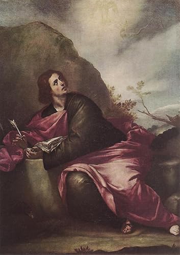 SERENDIPITP Bekannt Leinwand Malerei Poster Bilder Druck Wandgemälde Der Evangelist Johannes Auf Pathmos Von Cano Wandkunst Poster für Wohnzimmer-Dekor 60x90cm SERENDIPITP Bekannt Leinwand Malerei Poster Bilder Druck Wandgemälde Der Evangelist Johannes Auf Pathmos Von Cano Wandkunst Poster für Wohnzimmer-Dekor 60x90cm von SERENDIPITP