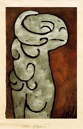SERENDIPITP Bekannt Leinwand Malerei Poster Bilder Druck Wandgemälde Götz von Paul Klee Wandkunst Poster für Wohnzimmer-Dekor 60x90cm SERENDIPITP Bekannt Leinwand Malerei Poster Bilder Druck Wandgemälde Götz von Paul Klee Wandkunst Poster für Wohnzimmer-Dekor 60x90cm von SERENDIPITP