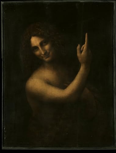 SERENDIPITP Bekannt Leinwand Malerei Poster Bilder Druck Wandgemälde Johannes der täufer von leonardo da vinci Wandkunst Poster für Wohnzimmer-Dekor 60x90cm SERENDIPITP Bekannt Leinwand Malerei Poster Bilder Druck Wandgemälde Johannes der täufer von leonardo da vinci Wandkunst Poster für Wohnzimmer-Dekor 60x90cm von SERENDIPITP