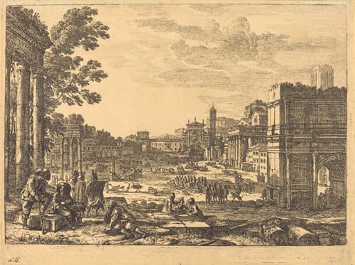SERENDIPITP Bekannt Leinwand Malerei Poster Bilder Druck Wandgemälde das Forum Romanum von Claude Lorrain Wandkunst Poster für Wohnzimmer-Dekor 60x90cm SERENDIPITP Bekannt Leinwand Malerei Poster Bilder Druck Wandgemälde das Forum Romanum von Claude Lorrain Wandkunst Poster für Wohnzimmer-Dekor 60x90cm von SERENDIPITP