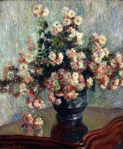 SERENDIPITP Bilder Moderne Graffiti Leinwanddruck Berühmte Gemälde Blume von claude monet Wandkunst Graffiti für Wanddekoration 60x90cm von SERENDIPITP