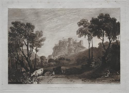 SERENDIPITP Kunst Gemälde Vintage Wandbild Leinwand Poster Druck das Schloss über den Wiesen. von Mallord William Turner Moderne Leinwanddrucke für Wanddekoration 60x90cm SERENDIPITP Kunst Gemälde Vintage Wandbild Leinwand Poster Druck das Schloss über den Wiesen. von Mallord William Turner Moderne Leinwanddrucke für Wanddekoration 60x90cm von SERENDIPITP