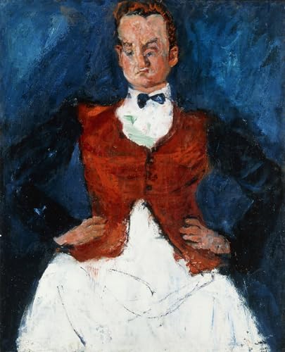 SERENDIPITP Kunstdruck Leinwand Bilder Druck Wandgemälde Kunst Gemälde Das maitre hotel von chaim Soutine Leinwand Wandkunst Poster für Wanddekoration 60x90cm von SERENDIPITP