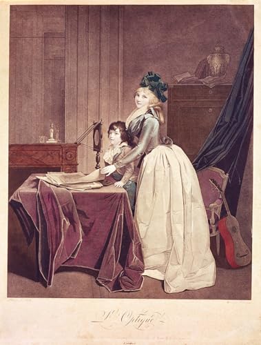 SERENDIPITP Kunstdruck Leinwand Bilder Druck Wandgemälde Kunst Gemälde die optische Täuschung von Louis Leopold Boilly Leinwand Wandkunst Poster für Wanddekoration 60x90cm von SERENDIPITP