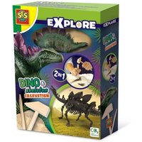 2-in-1 Dinosaurierfossil Stegosaurus 2-in-1 Dinosaurierfossil Stegosaurus von SES CREATIVE