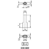 SES 01050022011 Isolierhülse Transparent 500St. von SES