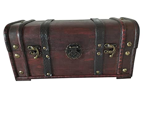 SESCO Schatzkiste Piratentruhe Geschenkskiste Größe 30x14x14cm von SESCO