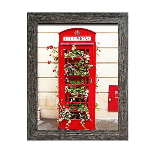 SESEAT 20,3 x 25,4 cm Bilderrahmen, dunkelgrau, Displaybilder für Wand und Tischplatte, 1 Stück von SESEAT
