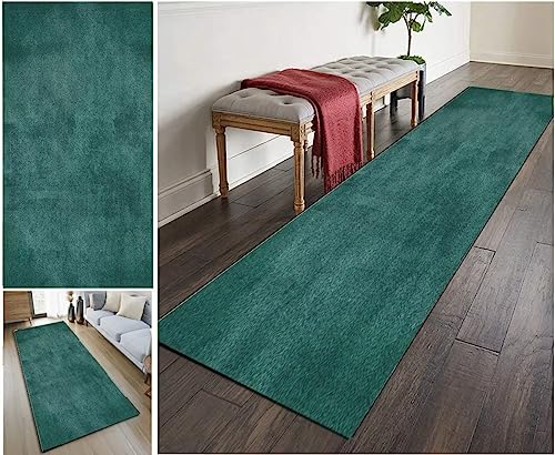 SESOUK Teppich Läufer Flur rutschfest Teppichläufer Waschbar Eingangsteppich Fußmatte für Innen Außen Küchenteppich Teppich für Wohnzimmer Schlafzimmer Anpassbar 60×200cm von SESOUK