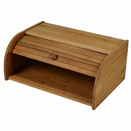 Sesua Bambus Brotkasten Brotkiste Rollbrotkasten Brotbox Holz von Sesua