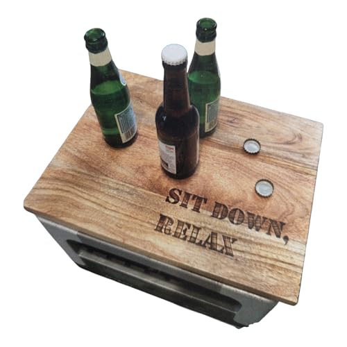 Sesua Bierkistensitz Bierkasten Sitz Aufsatz SIT DOWN Relax aus massivem Mangoholz 41x30x2cm Sesua Bierkistensitz Bierkasten Sitz Aufsatz SIT DOWN Relax aus massivem Mangoholz 41x30x2cm von Sesua