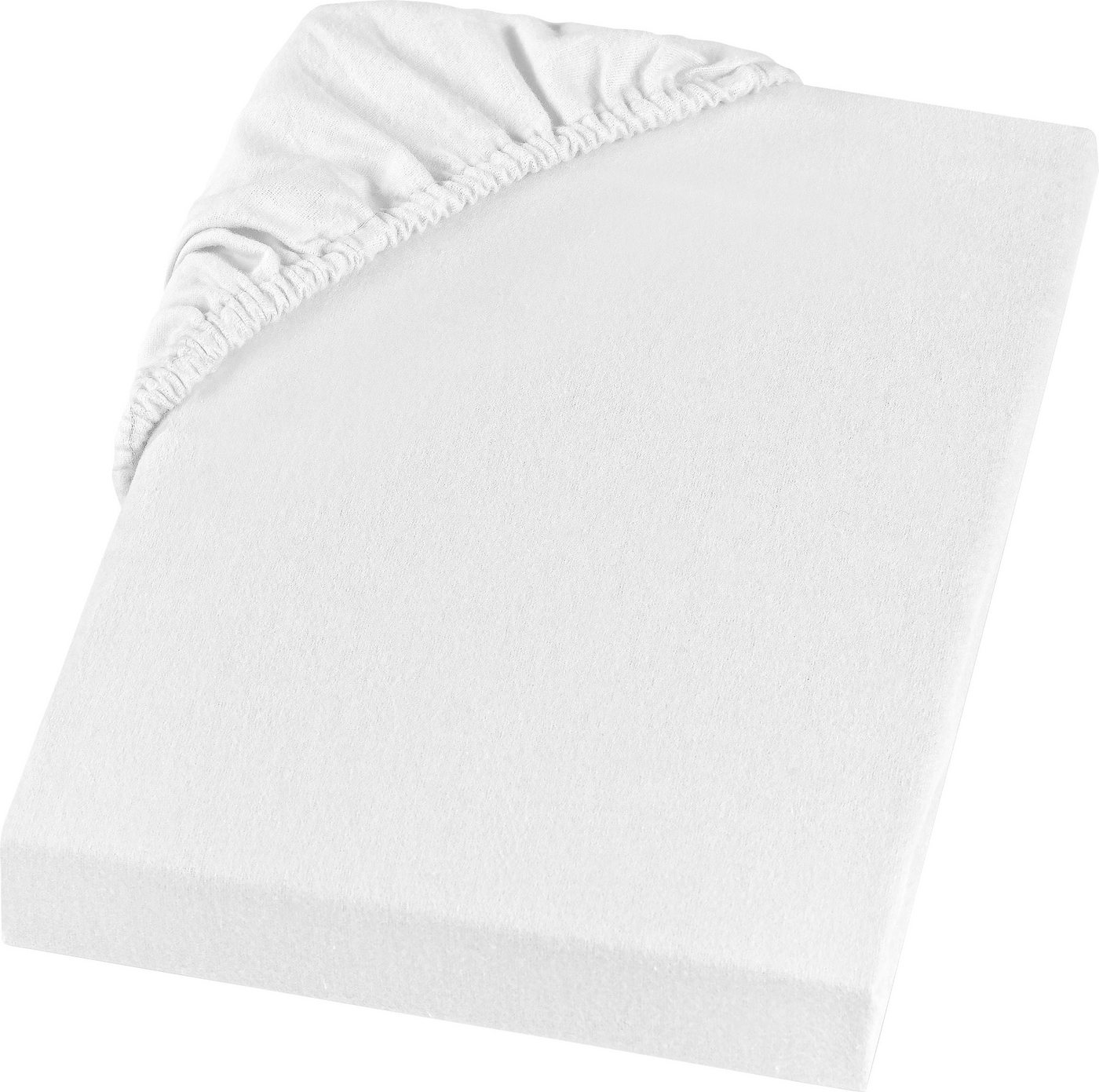 SETEX Spannbettlaken Feinbiber in Gr. 70x140, 90x200, 140x200 oder 180x200 cm, Feinbiber, Gummizug: rundum, (1 Stück), für Matratzen bis 23 cm Höhe, Winter, Bettlaken von SETEX