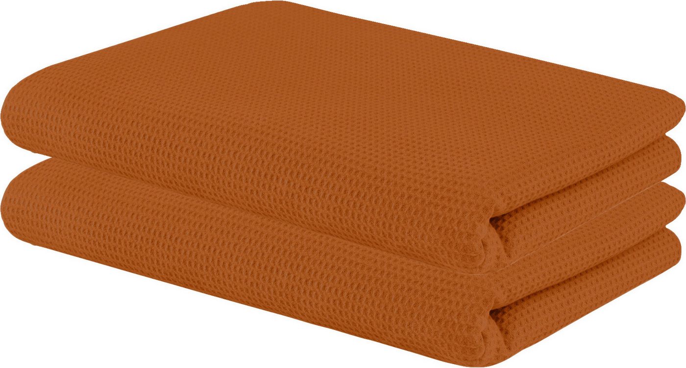 Wohndecke Sommerdecke 2er-Pack, SETEX, Waffelpiqué Uni von SETEX