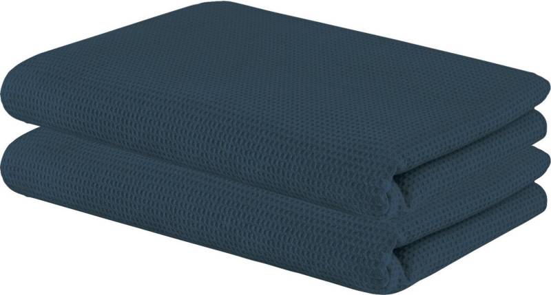 Wohndecke Sommerdecke 2er-Pack, SETEX, Waffelpiqué Uni von SETEX