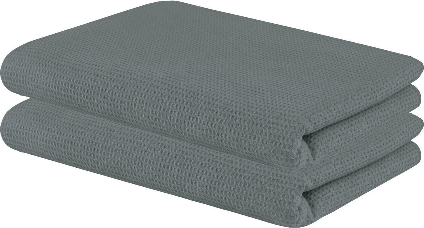 Wohndecke Sommerdecke 2er-Pack, SETEX, Waffelpiqué Uni Wohndecke Sommerdecke 2er-Pack, SETEX, Waffelpiqué Uni von SETEX