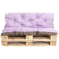 PALETTENKISSEN 120 X HELLLILA: ENKEL Enkel Kissenset: 120x50/120x40cm von SETGARDEN