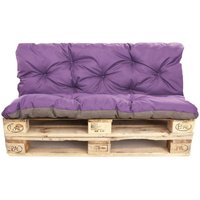 PALETTENKISSEN 120 X LILA: ENKEL Enkel Kissenset: 120x80/120x40cm von SETGARDEN
