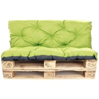 PALETTENKISSEN 120 X LIME: ENKEL Enkel Kissenset: 120x80/120x50cm von SETGARDEN