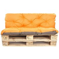 PALETTENKISSEN 120 X ORANGE: ENKEL Enkel Kissenset: 120x80/120x40cm von SETGARDEN