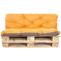PALETTENKISSEN 120 X ORANGE: ENKEL Enkel Kissenset: 120x80/120x50cm von SETGARDEN