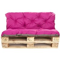 PALETTENKISSEN 120 X PINK: ENKEL Enkel Kissenset: 120x80/120x50cm von SETGARDEN