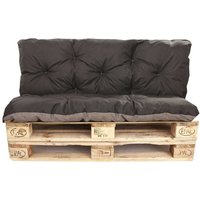 PALETTENKISSEN 120 X SCHWARZ: ENKEL Enkel Kissenset: 120x80/120x40cm von SETGARDEN