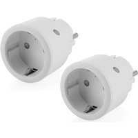 Setpoint - 2er Set wlan Steckdose, Steuerung per App / Alexa / Google Assistant von SETPOINT