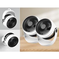 Setpoint - akku Ventilator mit led 2er set - 3 Stufen, usb-c Anschluß, Höhe 24cm Setpoint - akku Ventilator mit led 2er set - 3 Stufen, usb-c Anschluß, Höhe 24cm von SETPOINT