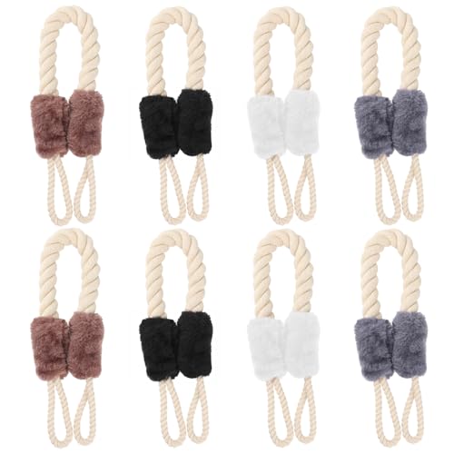 SEUICYNE 8 Stück 60cm Türkordel Klemmschutz, 4 Farben Klemmschutz für Türen Klinke Türseil Türschnüre für Kein Zuknallen der Tür mehr, Fingerschutz SEUICYNE 8 Stück 60cm Türkordel Klemmschutz, 4 Farben Klemmschutz für Türen Klinke Türseil Türschnüre für Kein Zuknallen der Tür mehr, Fingerschutz von SEUICYNE
