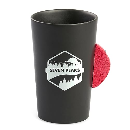 Tasse aus Keramik mit professionellem Kletterpresse | Kletter- und Abenteuerbecher Wasserdicht und für Mikrowelle geeignet von SEVEN PEAKS LIVING ON THE TOP EXPLORING THE WORLD